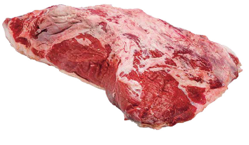 OUTSIDE ROUND (BOTTOM ROUND FLAT) 外侧后腿肉、鹅颈、三叉 （外侧后腿板肉）